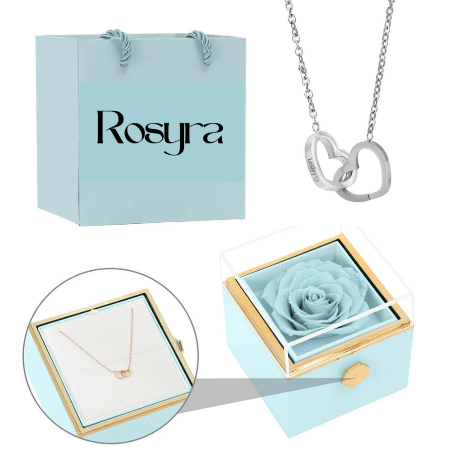 Coffret Rose Éternelle Rotatif