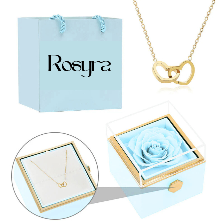 Coffret Rose Éternelle Rotatif