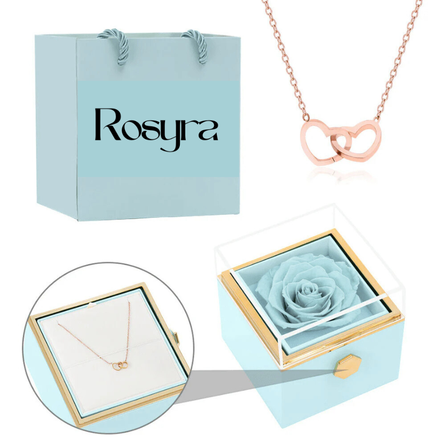 Coffret Rose Éternelle Rotatif