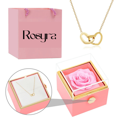 Coffret Rose Éternelle Rotatif