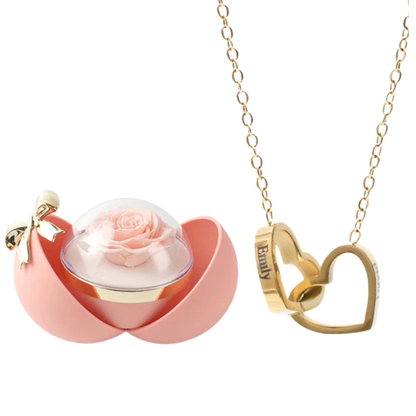 Passion Éternelle & Collier Personnalisé