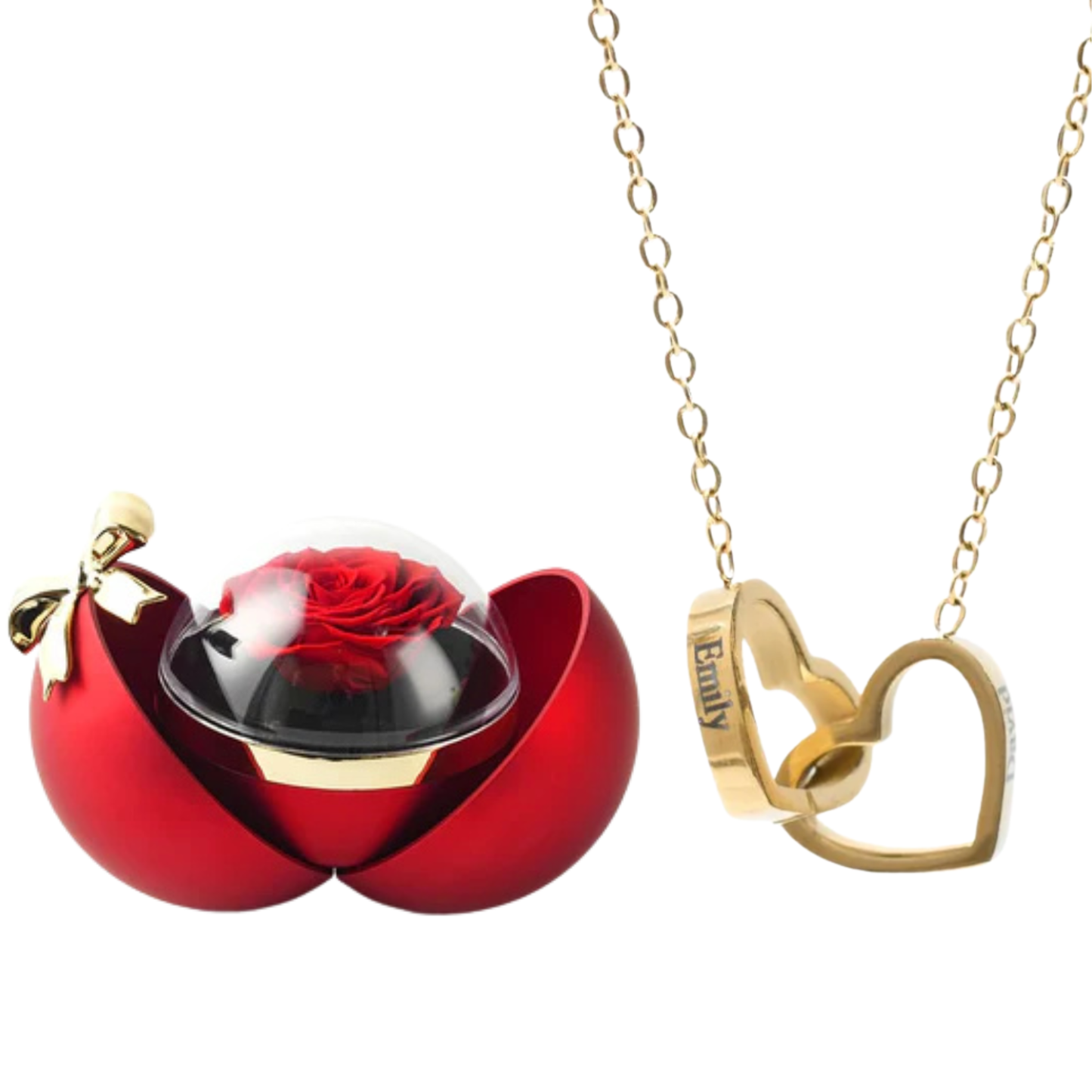 Passion Éternelle & Collier Personnalisé